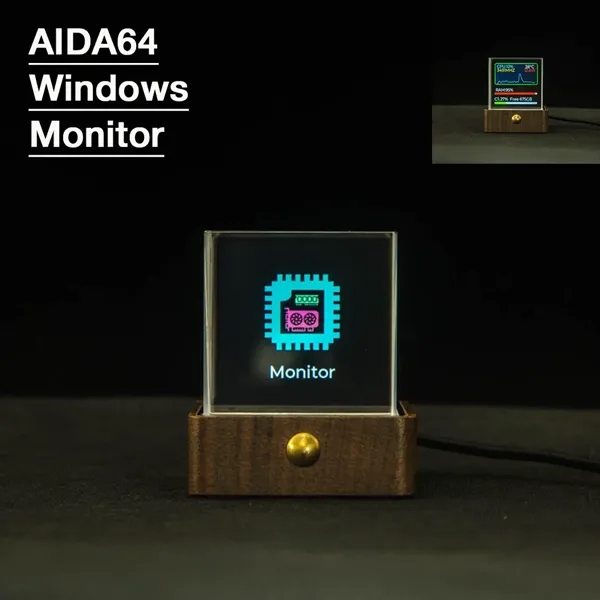 Crystal LED Clock Display - Crystal LED Clock Display - Image 3 of 5