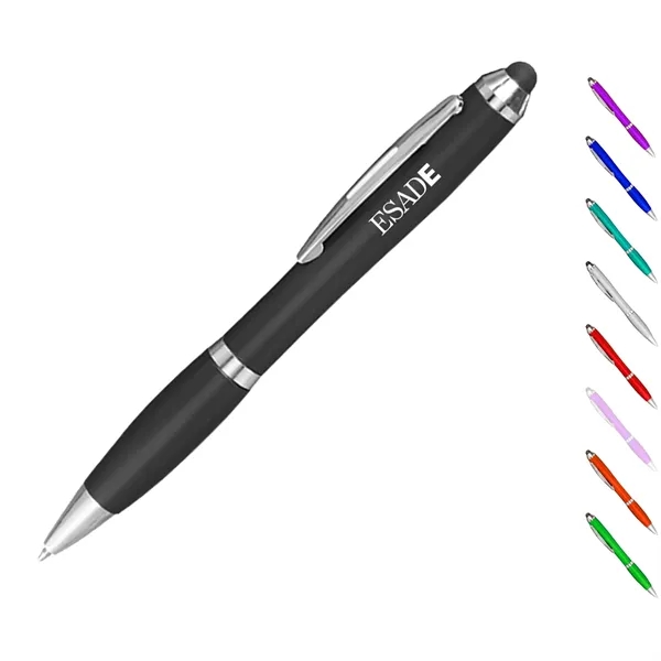 Clickable Stylus Plastic Ballpoint Pens - Clickable Stylus Plastic Ballpoint Pens - Image 0 of 7