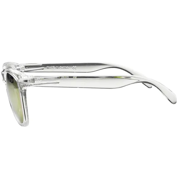 UV Protection Colored Mirrored Lenses Sunglasses