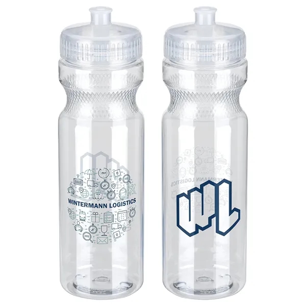 Prologue 28 oz PET Sports Bottle with Push-Pull Lid - Prologue 28 oz PET Sports Bottle with Push-Pull Lid - Image 2 of 4