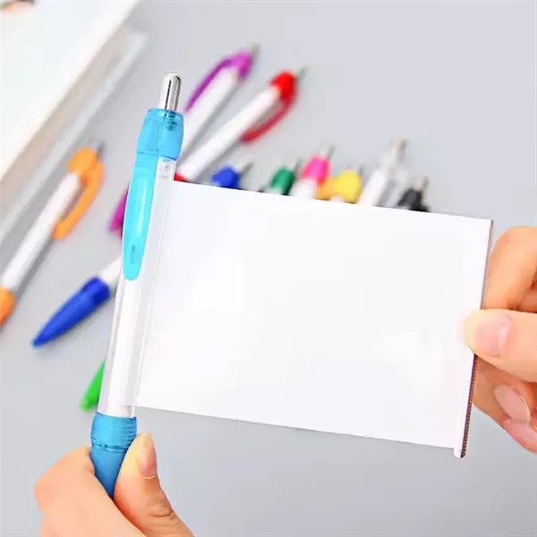 Pull-Out Banner Pen with Retractable Ad Insert - Pull-Out Banner Pen with Retractable Ad Insert - Image 4 of 6