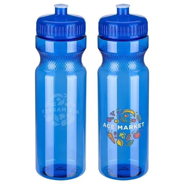 Prologue 28 oz PET Sports Bottle with Push-Pull Lid