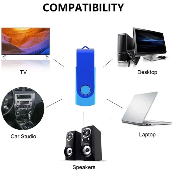 64GB Monogrammed USB Drive - 64GB Monogrammed USB Drive - Image 1 of 6