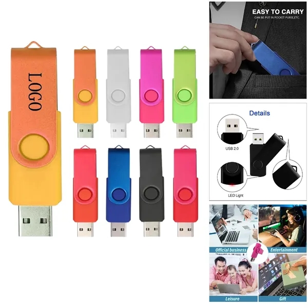 64GB Monogrammed USB Drive - 64GB Monogrammed USB Drive - Image 0 of 6