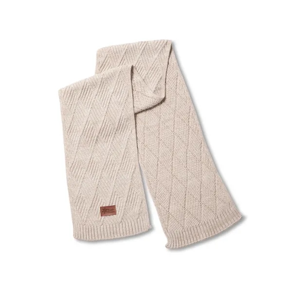 Leeman. Trellis Knit Scarf. - Leeman. Trellis Knit Scarf. - Image 2 of 2