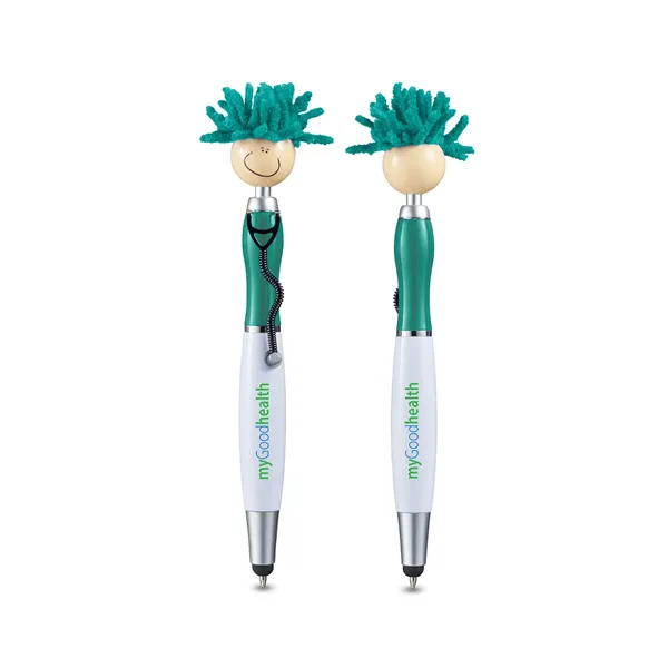 MopToppers Screen Cleaner With Stethoscope Stylus Pen - MopToppers Screen Cleaner With Stethoscope Stylus Pen - Image 1 of 4