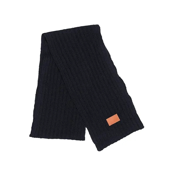 Leeman. Rib Knit Scarf. - Leeman. Rib Knit Scarf. - Image 0 of 7