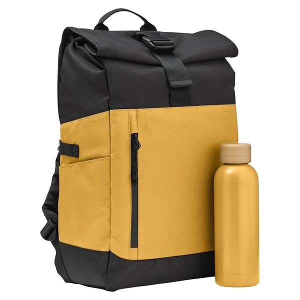 econscious Grove Rolltop Travel Laptop Backpack - econscious Grove Rolltop Travel Laptop Backpack - Image 0 of 3