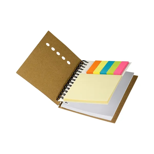 Eco Mini-Sticky Book™ With Ruler - Eco Mini-Sticky Book™ With Ruler - Image 0 of 3