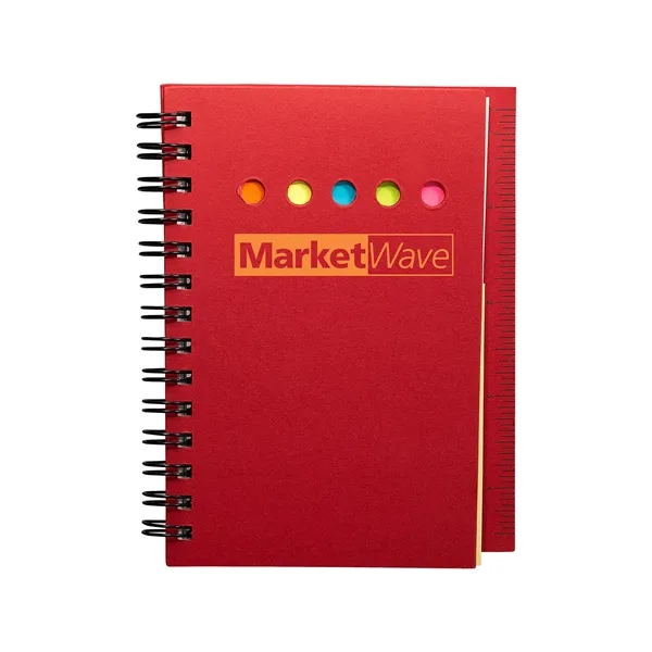 Eco Mini-Sticky Book™ With Ruler - Eco Mini-Sticky Book™ With Ruler - Image 2 of 3