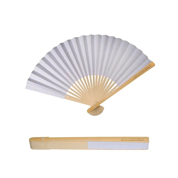 Bamboo Folding Handheld Fan - Bamboo Folding Handheld Fan - Image 0 of 0