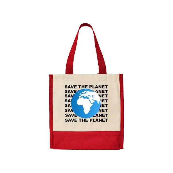 Prime Line. Junior Mini Cotton Box Tote Bag. - Prime Line. Junior Mini Cotton Box Tote Bag. - Image 2 of 2