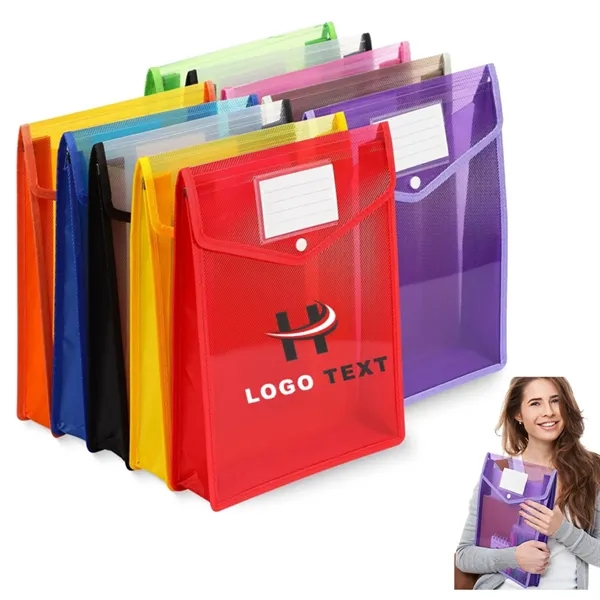 Plastic File Folder Envelope Pouch - Plastic File Folder Envelope Pouch - Image 0 of 6