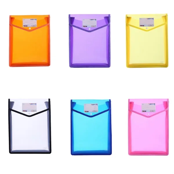 Plastic File Folder Envelope Pouch - Plastic File Folder Envelope Pouch - Image 5 of 6