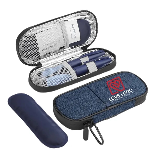 Insulin Pen Cooler Travel Case with 2 Ice Packs - Insulin Pen Cooler Travel Case with 2 Ice Packs - Image 0 of 6