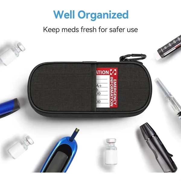 Insulin Pen Cooler Travel Case with 2 Ice Packs - Insulin Pen Cooler Travel Case with 2 Ice Packs - Image 2 of 6