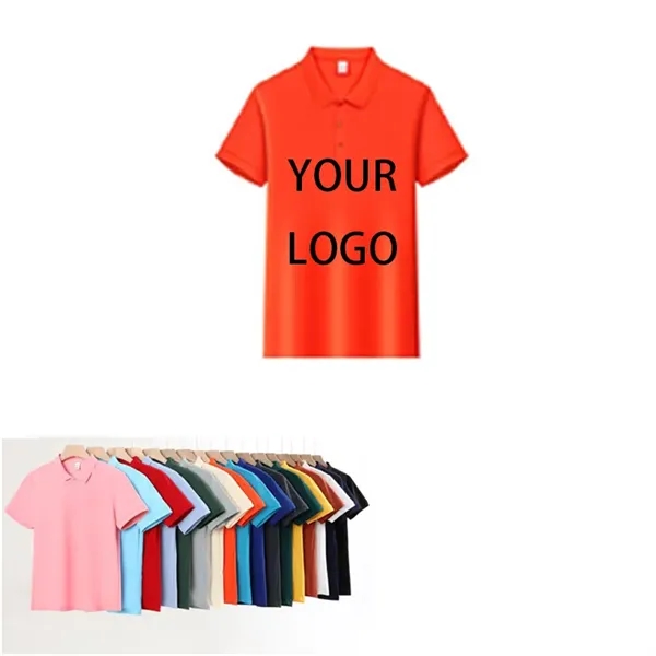 Custom Polo Shirts Cotton Tees Durable & Customizable - Custom Polo Shirts Cotton Tees Durable & Customizable - Image 0 of 18