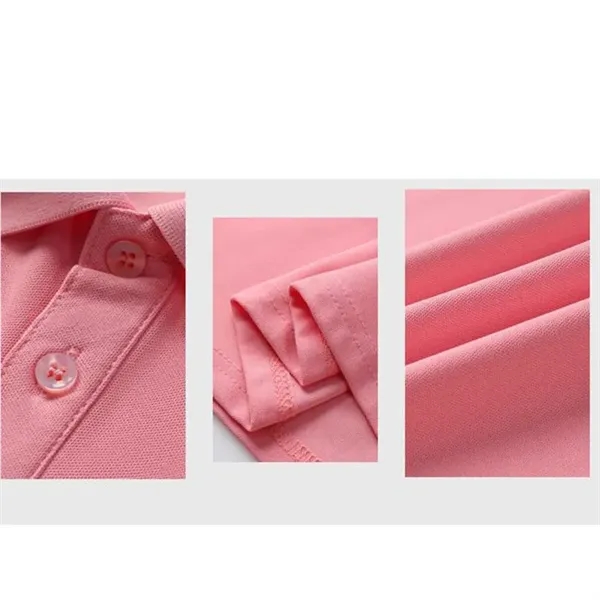 Custom Polo Shirts Cotton Tees Durable & Customizable - Custom Polo Shirts Cotton Tees Durable & Customizable - Image 2 of 18