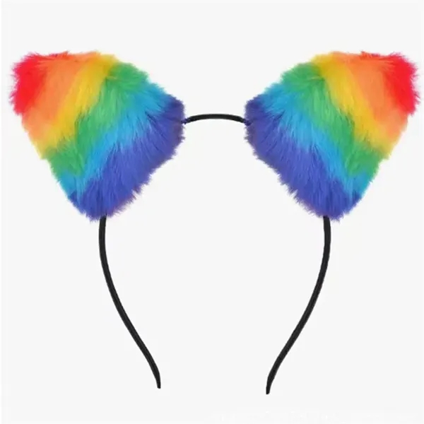 Rainbow Pride Headband LGBTQ Accessories - Rainbow Pride Headband LGBTQ Accessories - Image 1 of 3