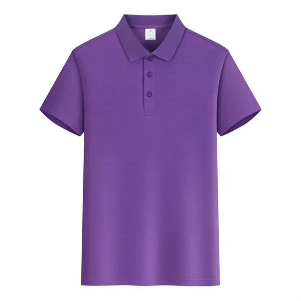 Polyester Golf Polo Shirts - Polyester Golf Polo Shirts - Image 3 of 8