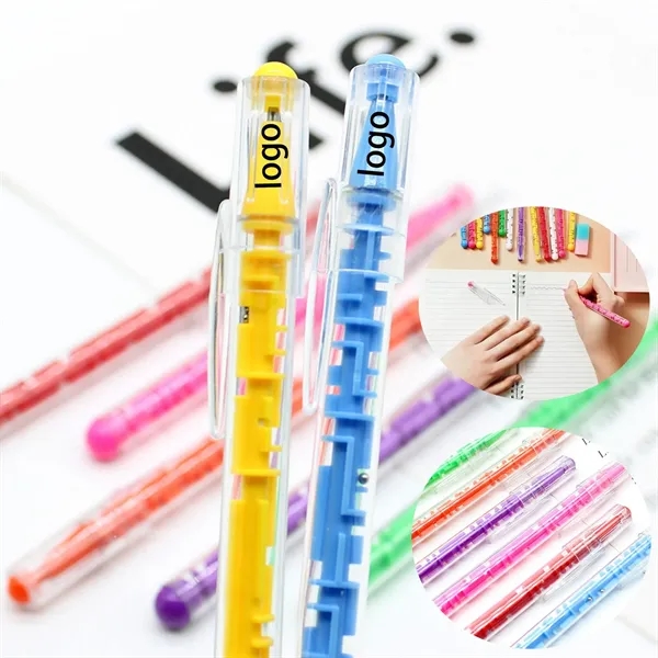 Puzzler Pen with Cap - Puzzler Pen with Cap - Image 1 of 7