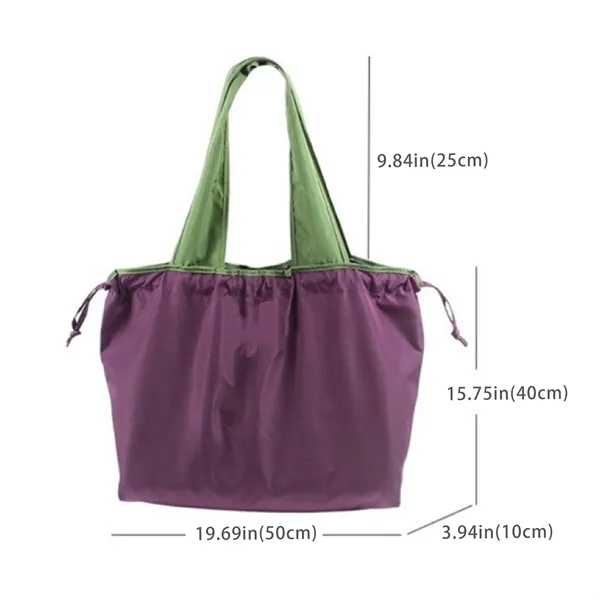 Reusable Foldable Tote Bag for Shopping and Travel - Reusable Foldable Tote Bag for Shopping and Travel - Image 1 of 11