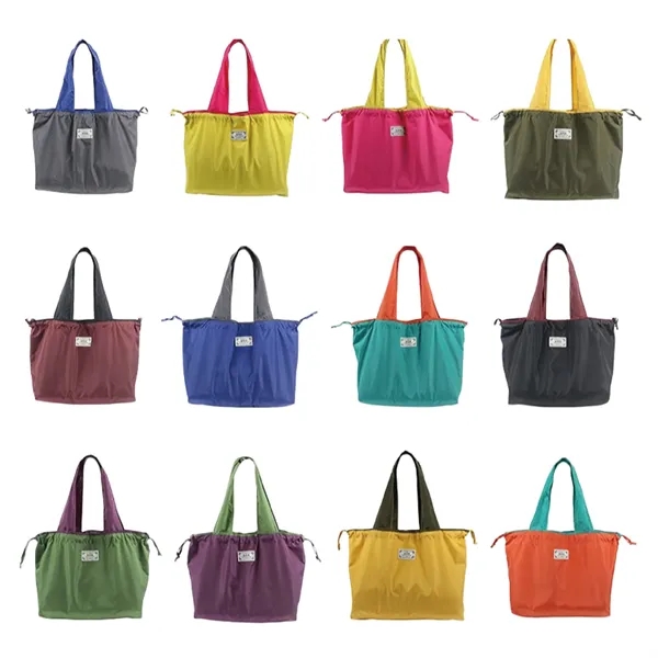 Reusable Foldable Tote Bag for Shopping and Travel - Reusable Foldable Tote Bag for Shopping and Travel - Image 2 of 11