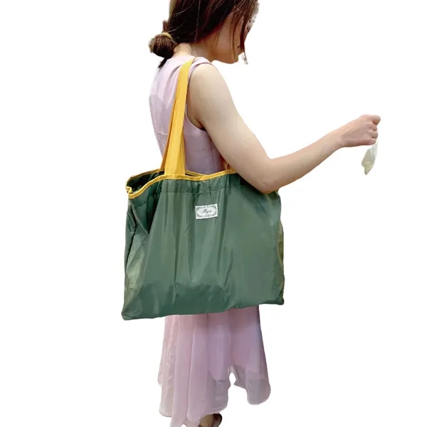 Reusable Foldable Tote Bag for Shopping and Travel - Reusable Foldable Tote Bag for Shopping and Travel - Image 5 of 11