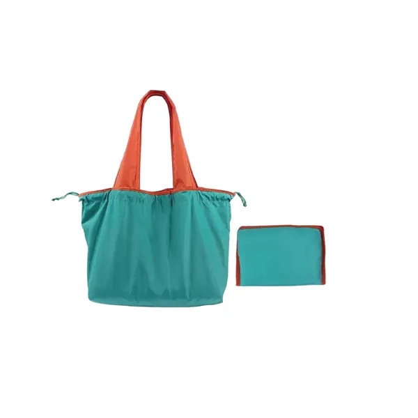 Reusable Foldable Tote Bag for Shopping and Travel - Reusable Foldable Tote Bag for Shopping and Travel - Image 9 of 11