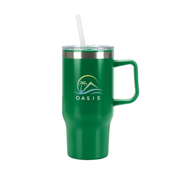 Baker 20 oz. Recycled PP Liner/Steel Outer Travel Mug - Baker 20 oz. Recycled PP Liner/Steel Outer Travel Mug - Image 2 of 7