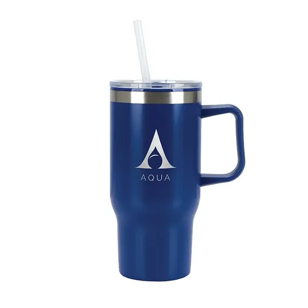 Baker 20 oz. Recycled PP Liner/Steel Outer Travel Mug - Baker 20 oz. Recycled PP Liner/Steel Outer Travel Mug - Image 3 of 7
