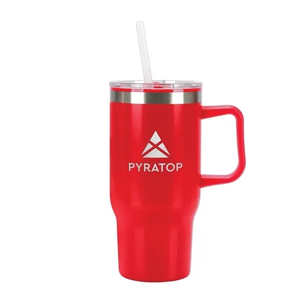 Baker 20 oz. Recycled PP Liner/Steel Outer Travel Mug - Baker 20 oz. Recycled PP Liner/Steel Outer Travel Mug - Image 4 of 7