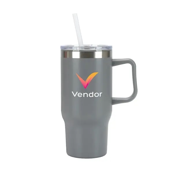 Baker 20 oz. Recycled PP Liner/Steel Outer Travel Mug - Baker 20 oz. Recycled PP Liner/Steel Outer Travel Mug - Image 5 of 7