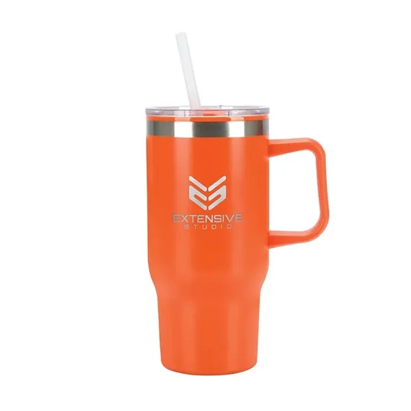 Baker 20 oz. Recycled PP Liner/Steel Outer Travel Mug - Baker 20 oz. Recycled PP Liner/Steel Outer Travel Mug - Image 6 of 7