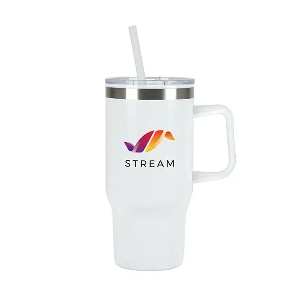 Baker 20 oz. Recycled PP Liner/Steel Outer Travel Mug - Baker 20 oz. Recycled PP Liner/Steel Outer Travel Mug - Image 7 of 7