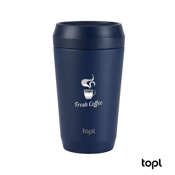 TOPL® 12 oz. Double Wall, Recycled Stainless Steel 360deg... - TOPL® 12 oz. Double Wall, Recycled Stainless Steel 360deg... - Image 2 of 3