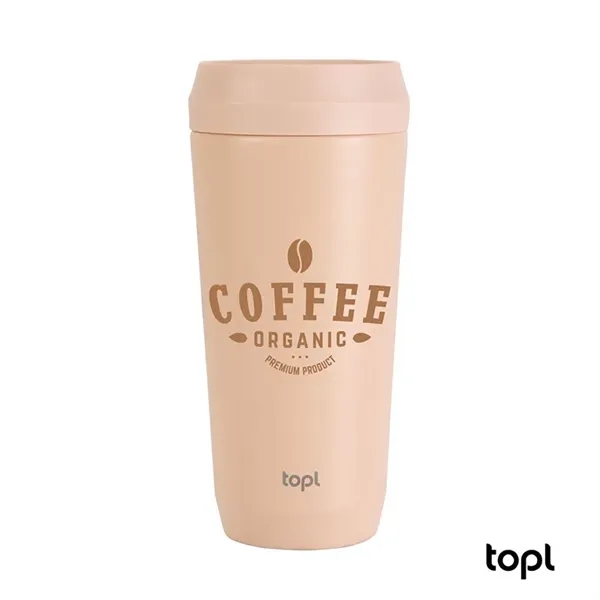 TOPL® 16 oz. Double Wall, Recycled Stainless Steel 360deg... - TOPL® 16 oz. Double Wall, Recycled Stainless Steel 360deg... - Image 4 of 9