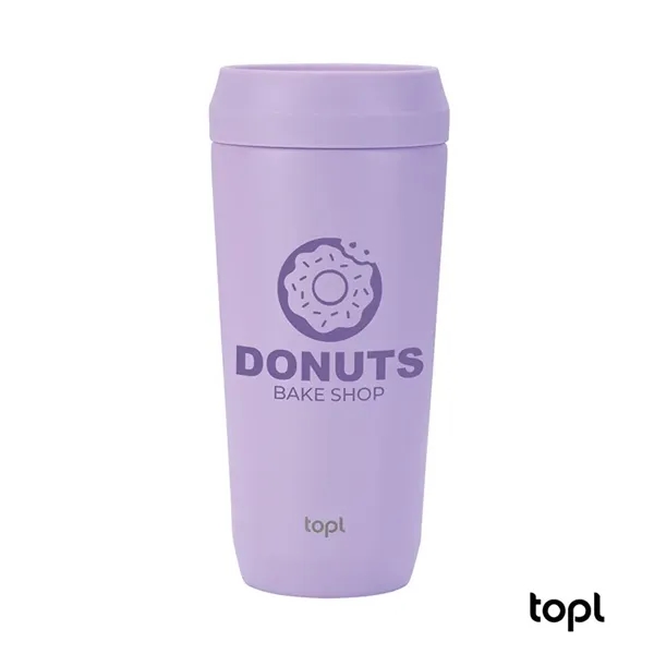 TOPL® 16 oz. Double Wall, Recycled Stainless Steel 360deg... - TOPL® 16 oz. Double Wall, Recycled Stainless Steel 360deg... - Image 5 of 9