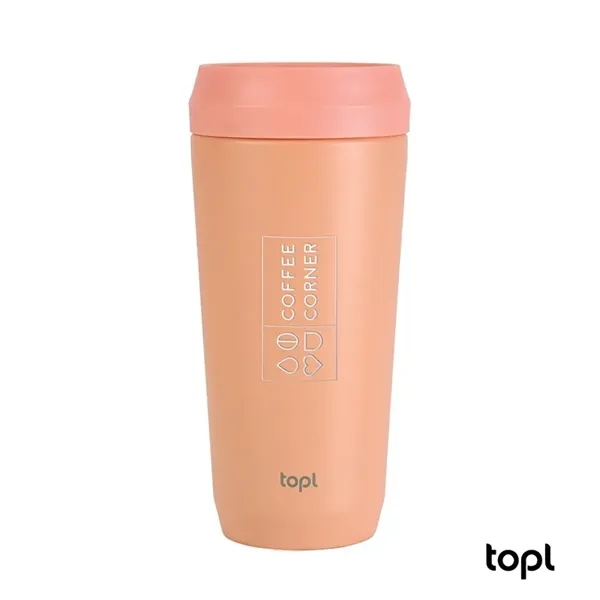 TOPL® 16 oz. Double Wall, Recycled Stainless Steel 360deg... - TOPL® 16 oz. Double Wall, Recycled Stainless Steel 360deg... - Image 6 of 9