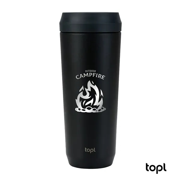 TOPL® 20 oz. Double Wall, Recycled Stainless Steel 360deg... - TOPL® 20 oz. Double Wall, Recycled Stainless Steel 360deg... - Image 2 of 9