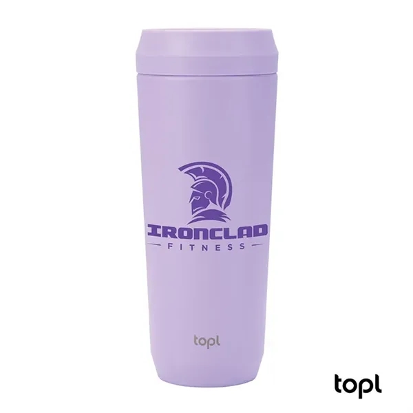 TOPL® 20 oz. Double Wall, Recycled Stainless Steel 360deg... - TOPL® 20 oz. Double Wall, Recycled Stainless Steel 360deg... - Image 5 of 9