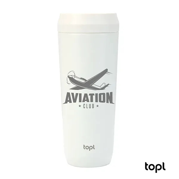 TOPL® 20 oz. Double Wall, Recycled Stainless Steel 360deg... - TOPL® 20 oz. Double Wall, Recycled Stainless Steel 360deg... - Image 8 of 9