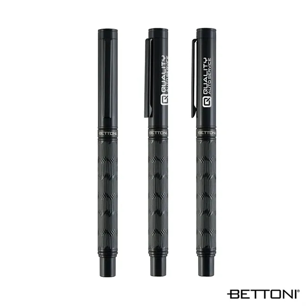 Bettoni® Torino Brass Cap-Off Rollerball Pen - Bettoni® Torino Brass Cap-Off Rollerball Pen - Image 0 of 1