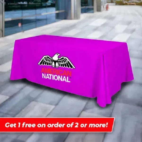 Custom Rectangle Table Covers - Full Color - Custom Rectangle Table Covers - Full Color - Image 0 of 2