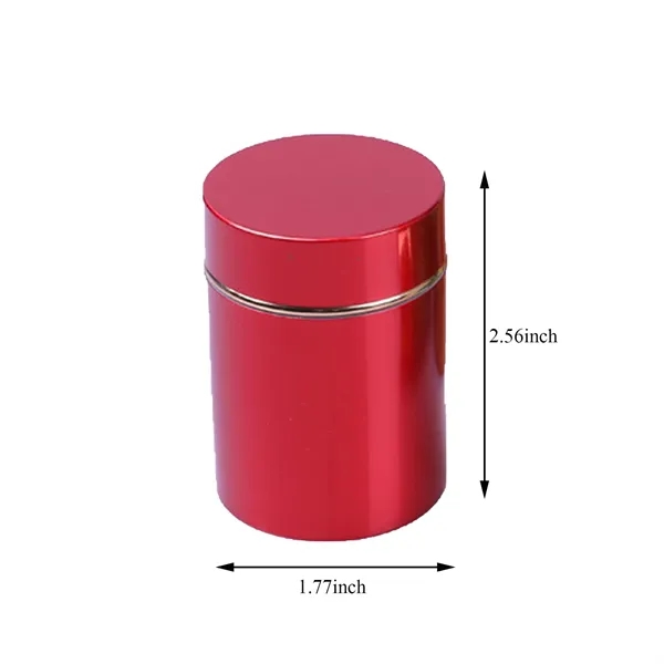 Storage Jar Portable Airtight Container Bottle,Mini Tea Tins - Storage Jar Portable Airtight Container Bottle,Mini Tea Tins - Image 5 of 5