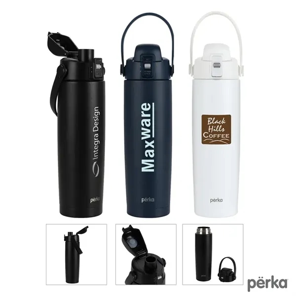 Perka® Lenker 20 oz. Double Wall, Recycled Stainless Stee...