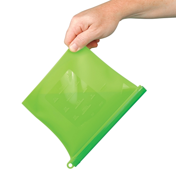 Reusable Food Bag With Plastic Slider - Reusable Food Bag With Plastic Slider - Image 13 of 13