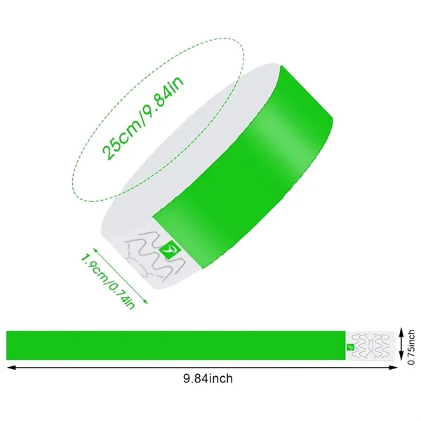 Disposable Dupont Paper Wristband - Disposable Dupont Paper Wristband - Image 1 of 14