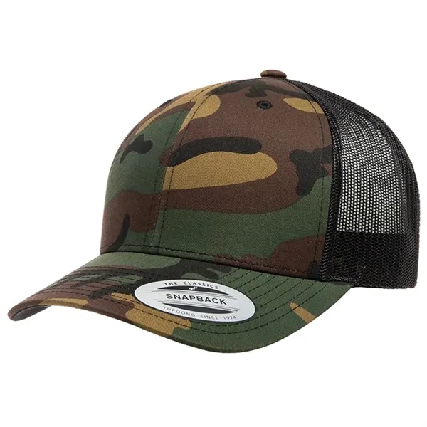 Yupoong 6606CA YP Classics Camo Retro Trucker Hat - Yupoong 6606CA YP Classics Camo Retro Trucker Hat - Image 18 of 19