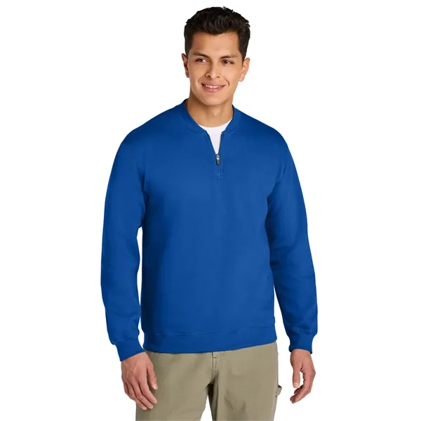 Gildan Softstyle Midweight Fleece 1/4-Zip - Gildan Softstyle Midweight Fleece 1/4-Zip - Image 6 of 29